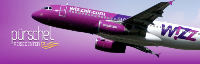 Banner ReiseCenter Pürschel/Wizz Air